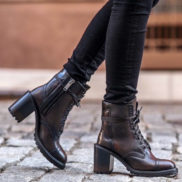 Thursday Boot Rebel Leather Ankle Boots - Picture 1 of 9
